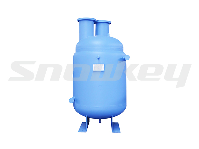 Three-in-one device (heat exchanger+ gas-liquid separator + reservoir)